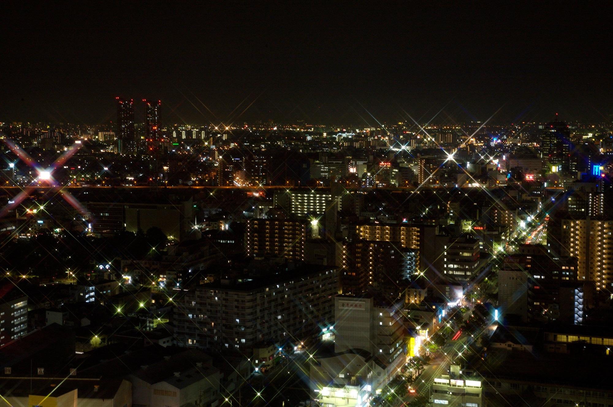 Hotel Agora Regency Osaka Sakai Sakai  Exterior photo View of the city at night