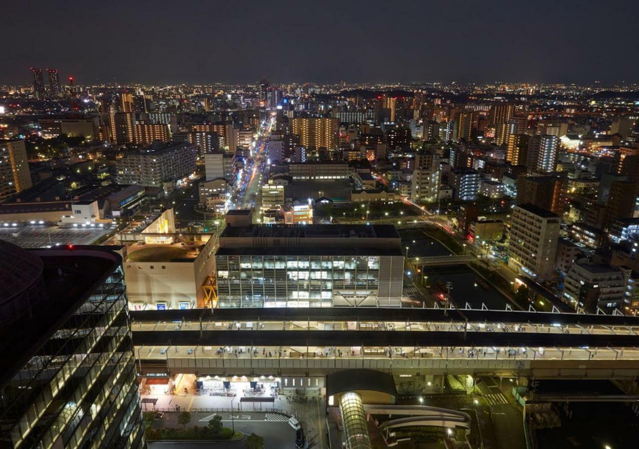 Hotel Agora Regency Osaka Sakai Sakai  Exterior photo View of the station at night